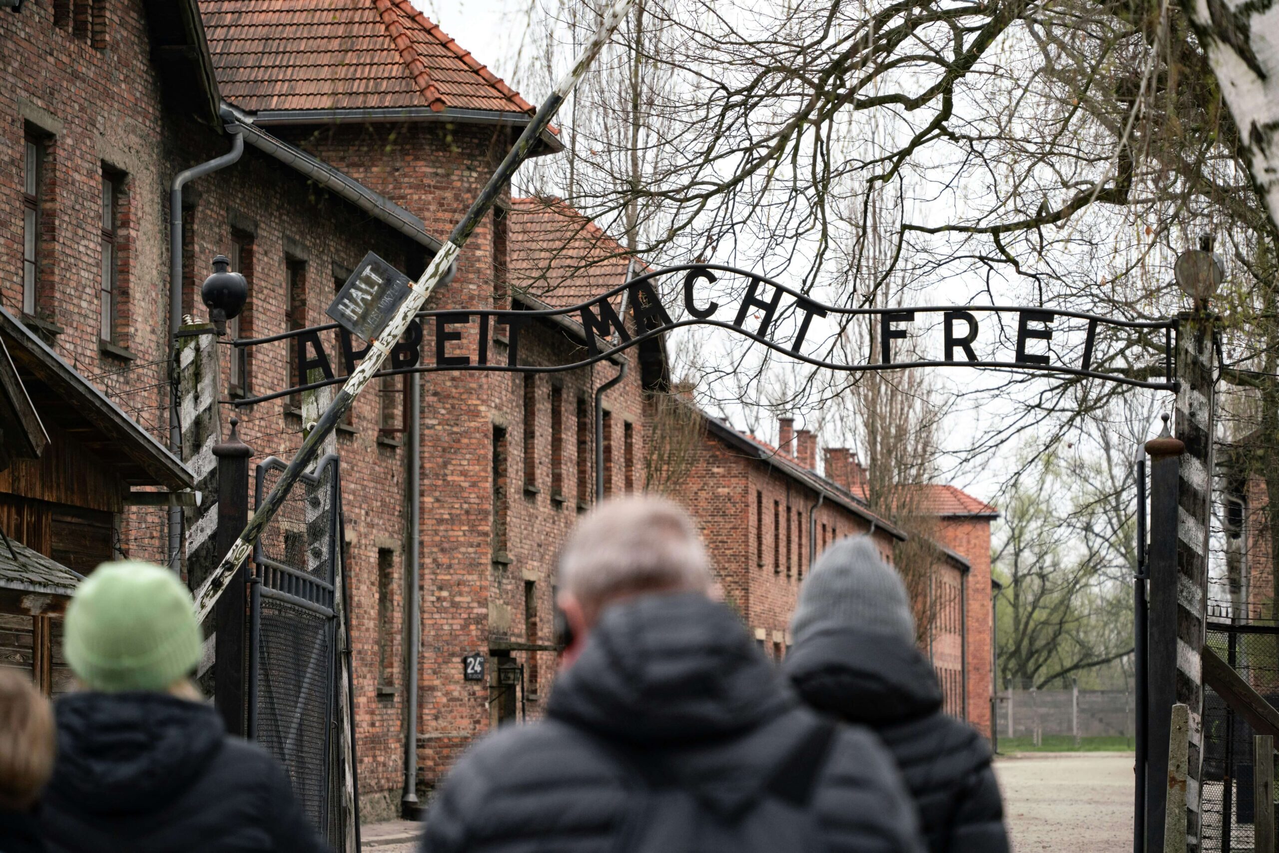Railway tracks at Auschwitz-Birkenau, visited on Arete day tour