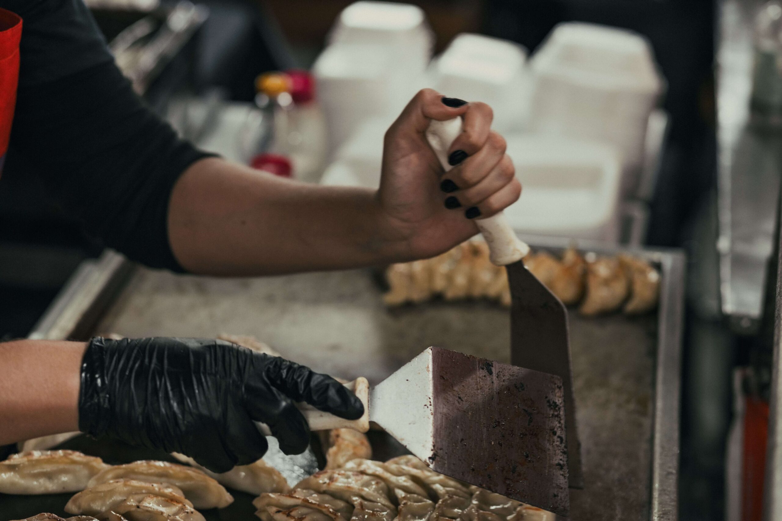 Traditional Polish pierogi on a Krakow food tour