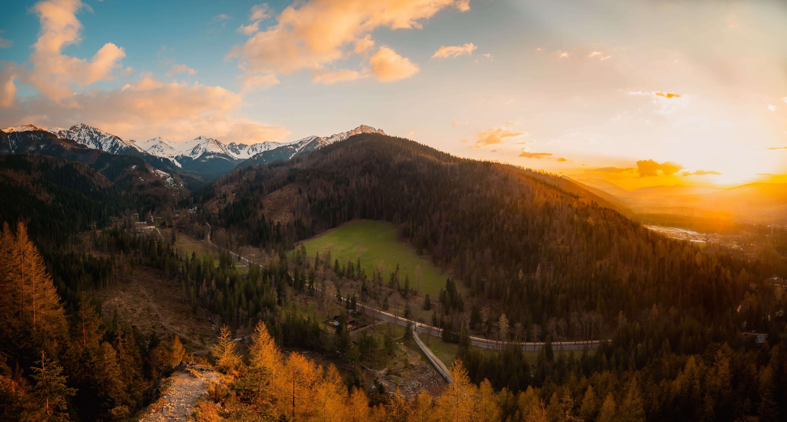 Tatra Mountains view on a Zakopane day tour from Krakow